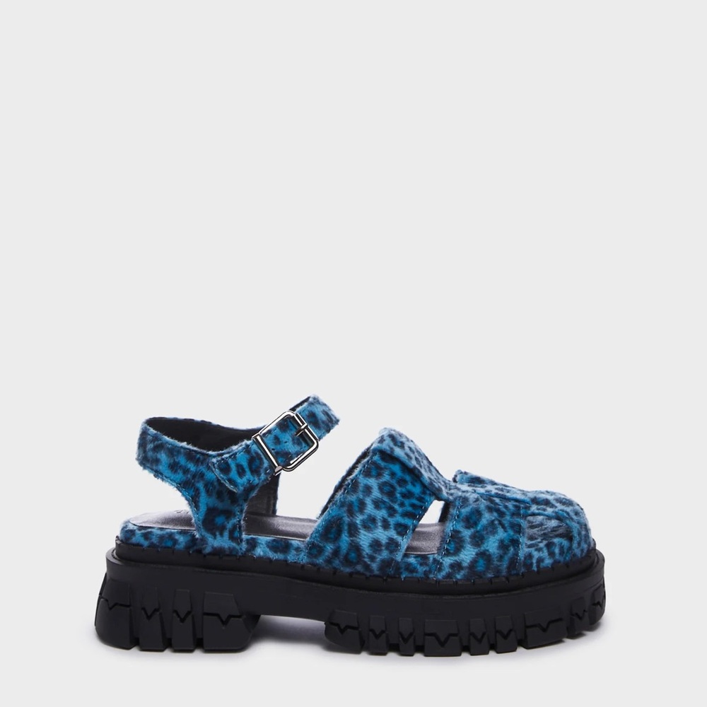 Nostalgic Games Platform Sandals - Leopard - Picture 4 of 5